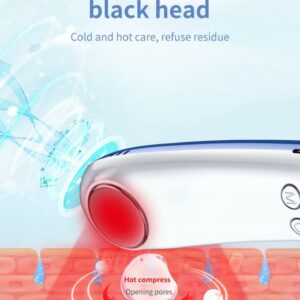 میکرودرم دیجیتالی 3 کاره 5 قدرته هات اند کلد خانگی Blackhead Cold & Hot