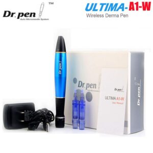 دستگاه دکترپن A1W یا میکرونیدلینگ ای وان دبلیو داخل فلزی اصلی لیلبل دار dr pen A one W